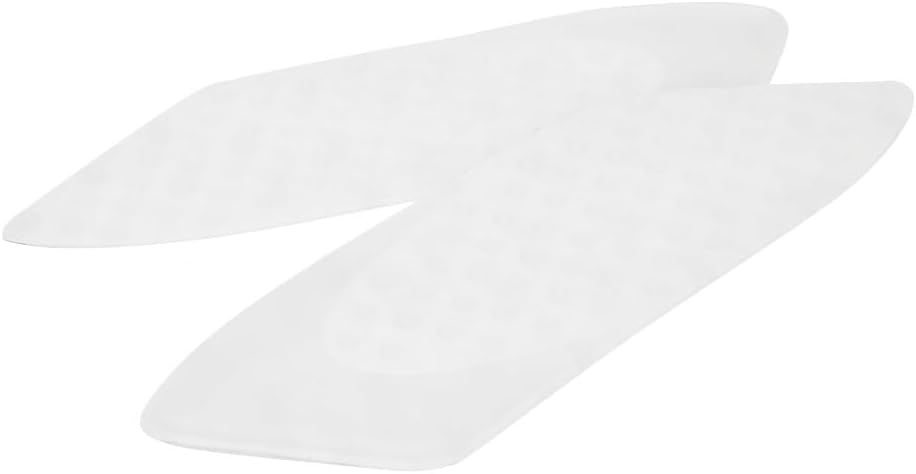 ya 4 8.10 for Yamaha YZF R6 2006-2007 White Tank Traction Pad Side Gas Knee Grip