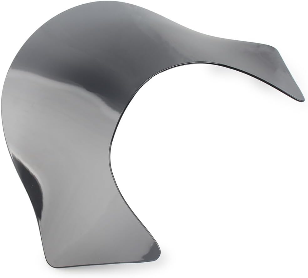 ya 23 10.7 baidi Laminar Lip Windshield Windscreen Shield for Harley Dyna Sportster Softail Smoke