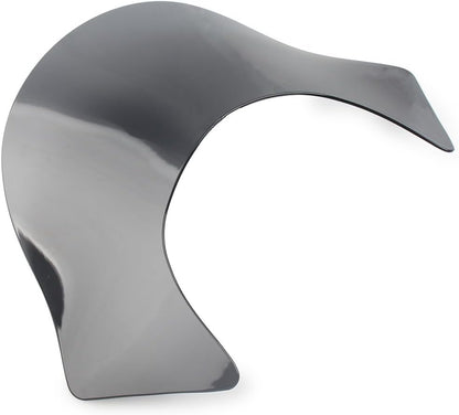 ya 23 10.7 baidi Laminar Lip Windshield Windscreen Shield for Harley Dyna Sportster Softail Smoke