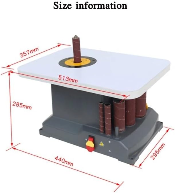 ya 26 10.21 baidi sanding machine shaft sand woodw machinery.special-shaped polishing machine 220V-1