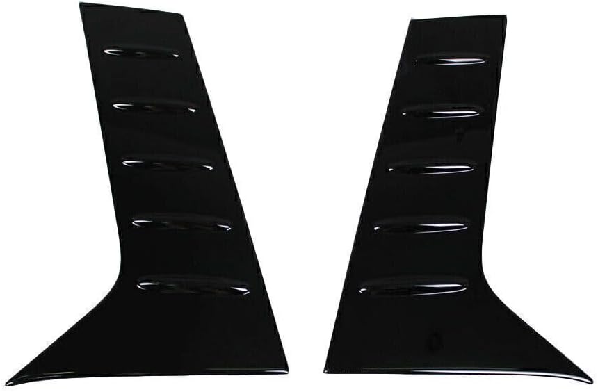 ya 4 8.14 Fit for Toyota Alphard 2016 2017 2018 2019 C-Pillar Molding Cover Trims Grossy Black