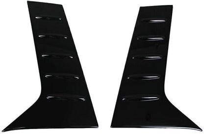 ya 4 8.14 Fit for Toyota Alphard 2016 2017 2018 2019 C-Pillar Molding Cover Trims Grossy Black