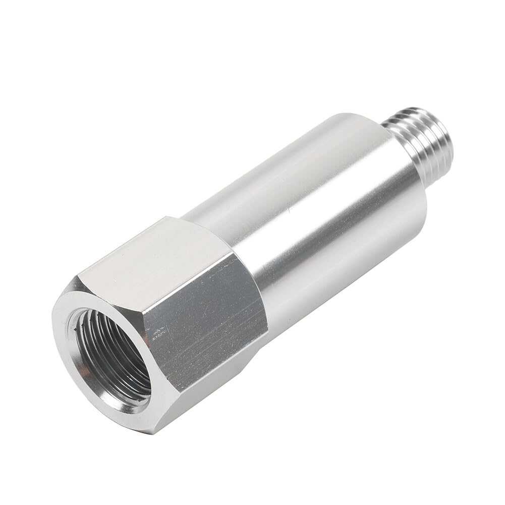 ya 10 9.16 zhengce M12 1.5 to 3/8 NPT Coolant Water Temp Sensor Adapter for GM LS Engine Swap