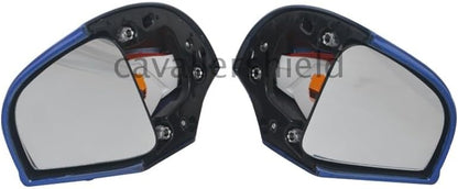 ya 23 10.7 baidi Blue Rearview Mirrors Amber Turn Signal Lens for BMW R1100 RT R1100 RTP R1150 RT