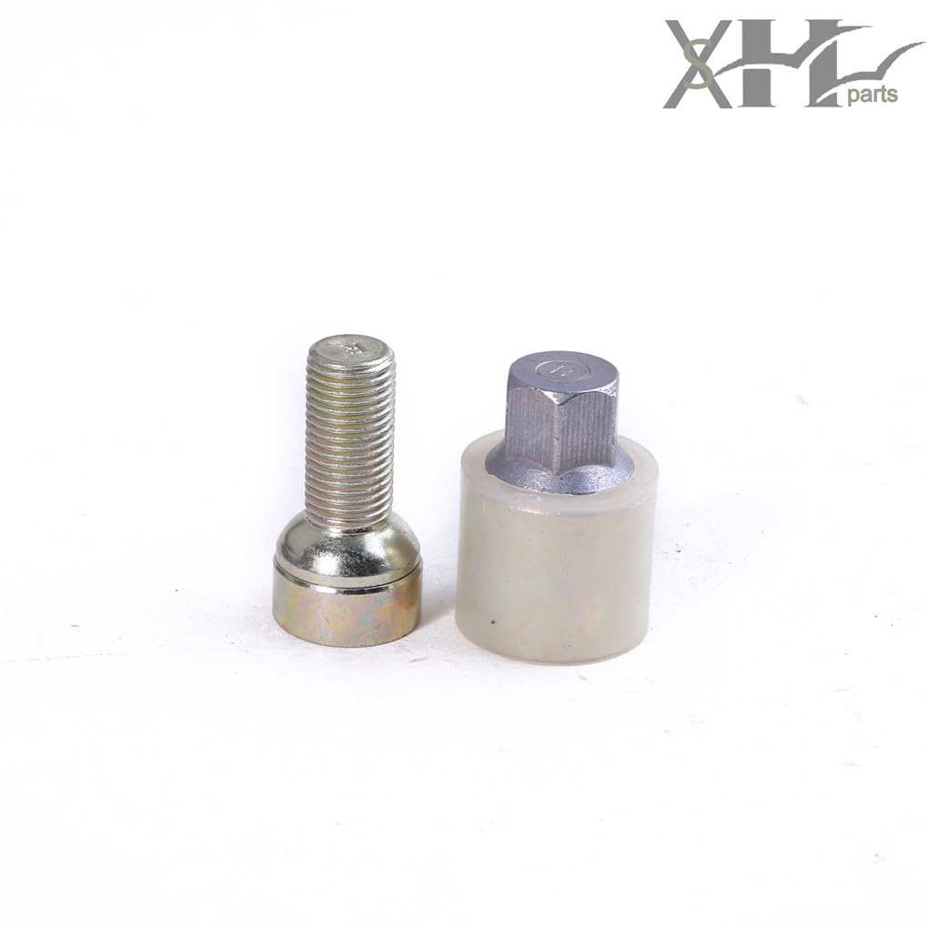 ya 10 9.16 baidi # Wheel Lug Lock Bolt Anti-Theft Screw Tool 4F0698139C815 for Audi A3 A4 A6 TT