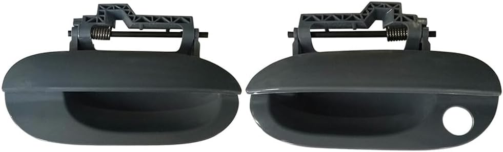 ya 9 10.24 2Pcs Outside Front Door Handle Non-Remote Lock Left+Right for 5 Series E39