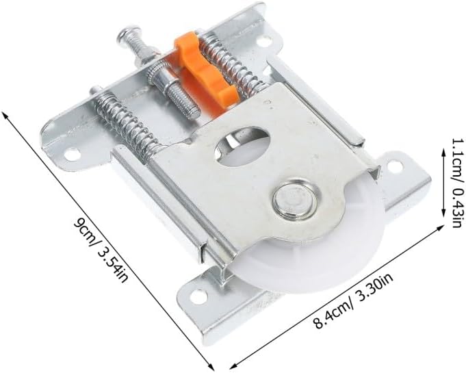 ya 26 10.21 baidi 2pcs Mirror Door Roller Assembly with Housing Ball ing Wheel Sliding Closet