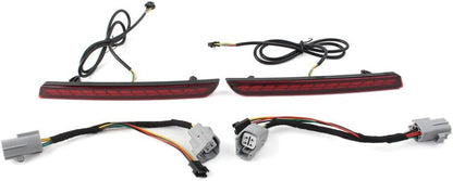 ya 10 9.16 zhengce Rear Bumper Light Dynamic Turn Signal Reflector for Toyota for SIENNA 2021-