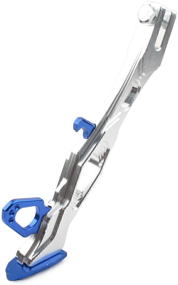 ya 2 8.15 For Scooter Motorcycle Kickstand Foot Side Stand Aluminum Alloy Kick Stand Blue