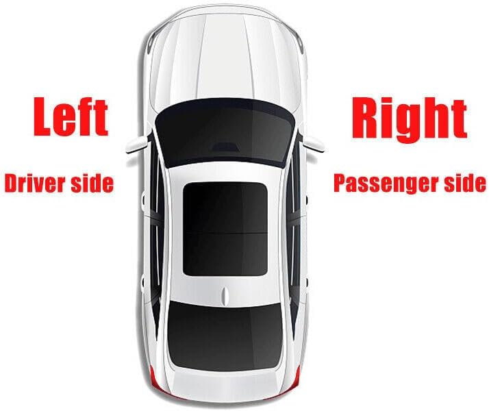ya 4 8.8.2 Right white car door exterior mirror assembly 3 inches for Kia Rio 2011-17