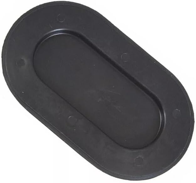 ya 5 8.10 New Black Bed Oval Drain Plug Protector Threaded Fits for Ford Trucks 4L3Z-99277B76-AA