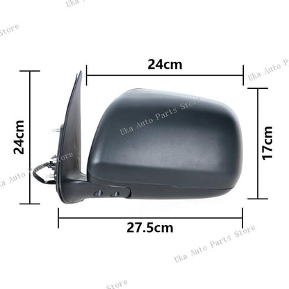 ya 11 9.14 baidiLeft Right Side Door Mirror Rearview Wing Mirror for Toyota HILUX VIGO 2004-2011