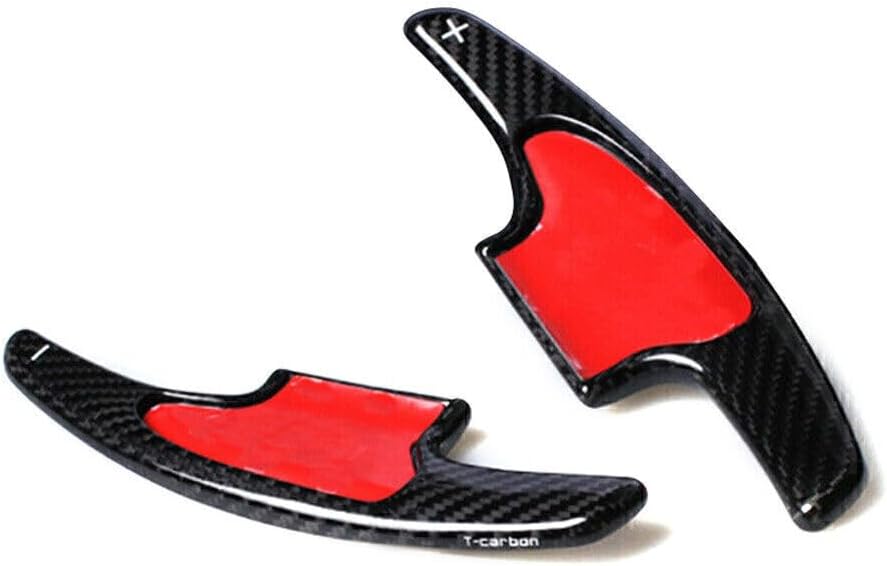 ya 5 8.24 baidi for Honda 2018 Black 2x Carbon Fiber Steering Wheel Shift Paddle Extension