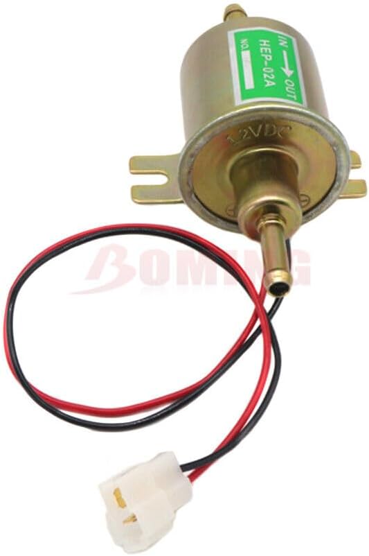 ya 5 8.10 2X 12V Universal Direct Discharge Low Pressure Electric Fuel Pump Suitable for Gas and Diesel HEP-02A