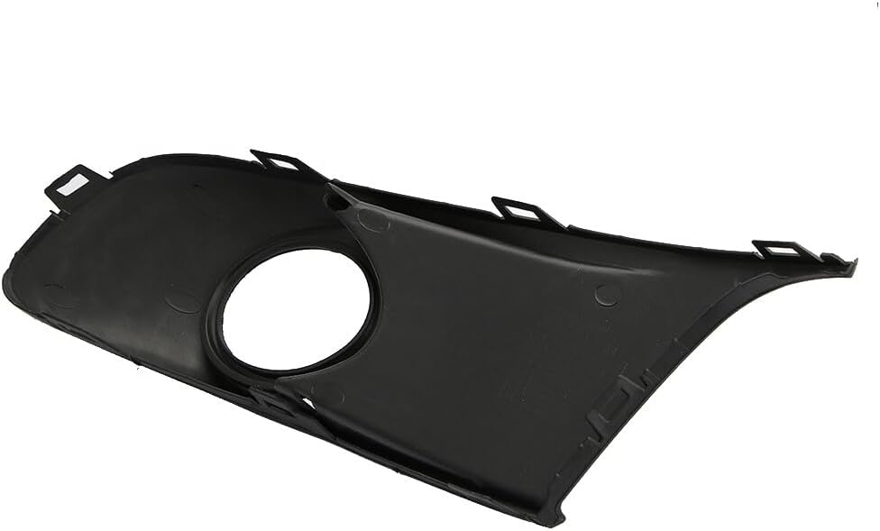 ya 4 8.10 for VW TOURAN 2010-2013 FRONT BUMPER FOG LIGHT GRILLES COVER BLACK LEFT + RIGHT