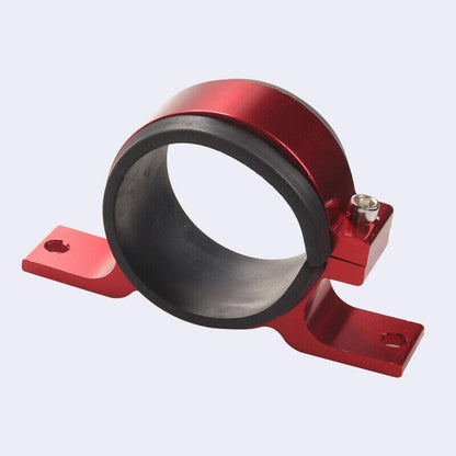 ya 4 8.8.2 50mm Aluminum Inline Fuel Pump or Filter Mounting Bracket Mount Clamp Red