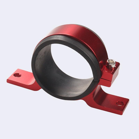 ya 4 8.8.2 50mm Aluminum Inline Fuel Pump or Filter Mounting Bracket Mount Clamp Red