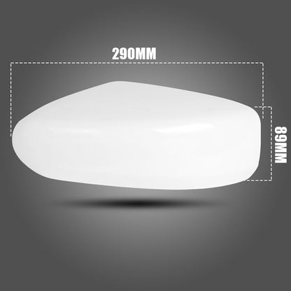 ya 11 9.14 baidiLEFT DRIVER SIDE Mirror Cap Cover White Fit for Nissan for Altima Sedan 2013-2018