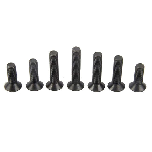 ya 16 10.20 baidi M8 to M20 Black Countersunk Head Hexagon Socket Screws Bolts 10.9 Steel DIN7991