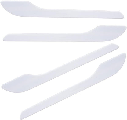 ya 4 8.8.2 4-Pack External Door Handle Trim Cover White Decorative Sticker Suitable for Tesla Model 3 Y