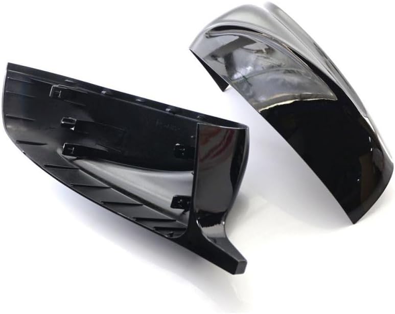 ya 11 9.14 baidiM Style Carbon Fiber Look Side Mirror Cover Caps for BMW X5 X6 E70 E71