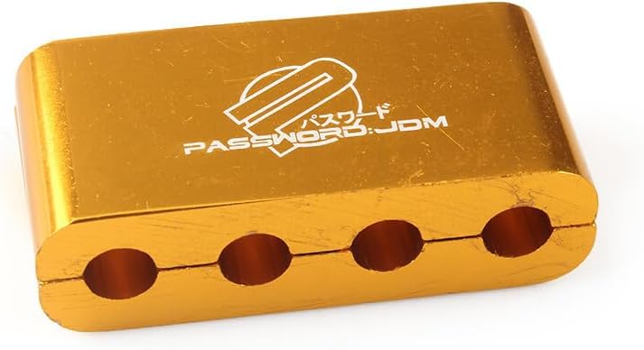 ya 7 8.24 baidi Cable Clip Gold JDM Spark Plug Electrical Wire Clamp Separator Line Ignition