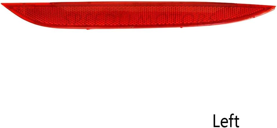 ya 5 8.10 Set of 2 Rear Right & Left Bumper Reflectors Red for 2014-16 for Kia Forte 1.8L 2.0L
