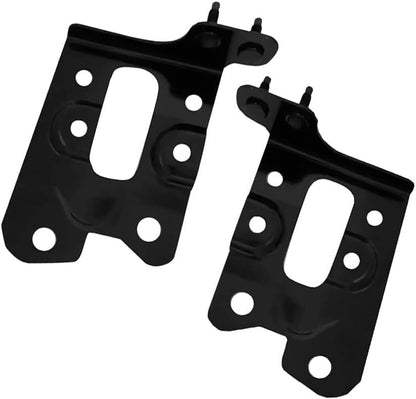 ya 5 8.10 Pack of 2 Hood Latch Lock Mount Bracket Black For 2017 2018 2019 2021 2022 Q60