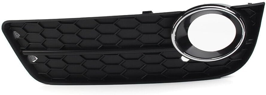 ya 4 8.8 Front Bumper Fog Light Grille Cover With Chrome Ring Fit for Audi A5 2008-2011