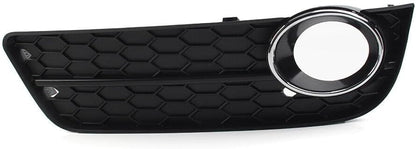 ya 4 8.8 Front Bumper Fog Light Grille Cover With Chrome Ring Fit for Audi A5 2008-2011