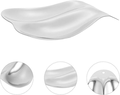 ya 26 10.21 baidi 1 Pc Stable Soup Ladle Rack Stainless Steel Filter Spoon Holder (Silver)