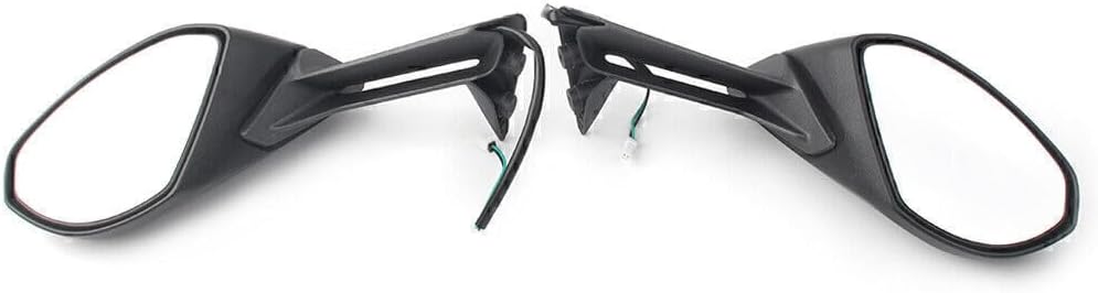 ya 2 8.15 2pcs Turn Signal Light Rear View Mirrors Fit for Ducati 1299 Panigale S 15-16