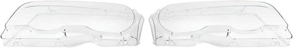 ya 4 8.10 2X Front Headlamp Cover Headlight Lens + Sealant For 99-03 for BMW E46 2DR M3 01-06