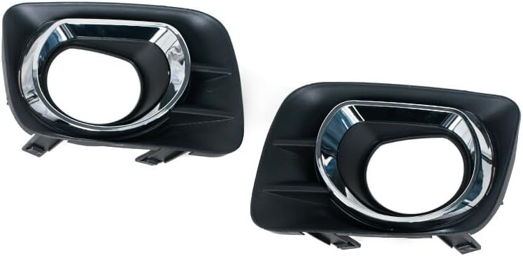 ya 10 9.16 zhengce 2pcs Front bumper Fog Light Cover Trim for Pontiac Vibe 2009 2010 2011