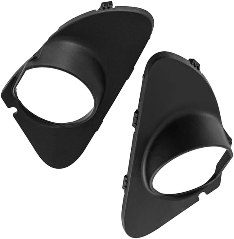 ya 5 8.10 Left + Right Front Bumper Fog Light Lamp Covers Frame For 645CI 650I 650Ci 645