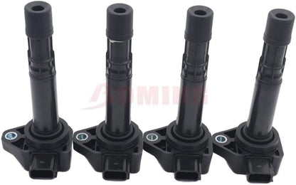 ya 9 10.24 for Honda for Accord Odyssey for Acura CL TL 4PCS Ignition Coil 30520-P8E-A01