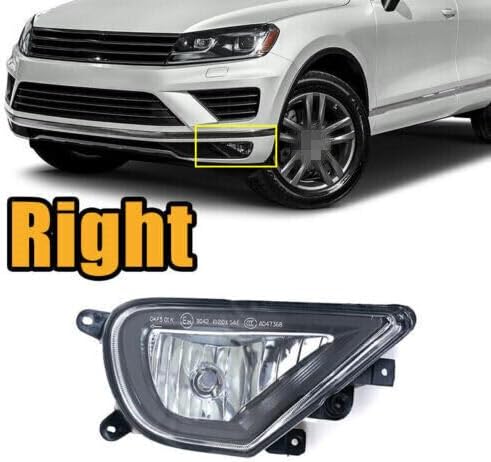 ya 13 9.15 baidi Right front bumper fog lamp driving lamp for VW Touareg 2016 2017 2018