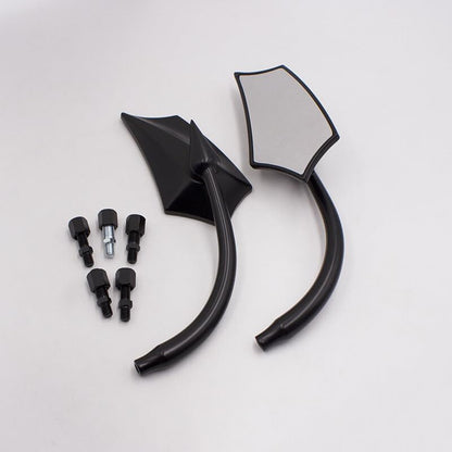 ya 2 8.15 2-Pack Universal Motorcycle Side Rearview Mirror 360¡ã Adjustable Mirror 10mm
