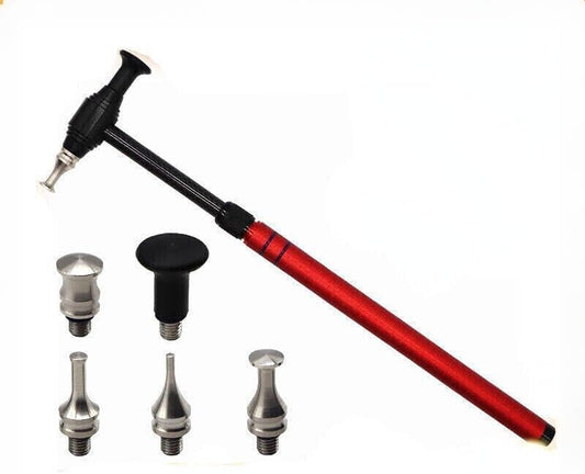 ya 4 8.14 RED Paintless Car Body Dent Tap Down Hammer Removal Repair Tools Pen Ding