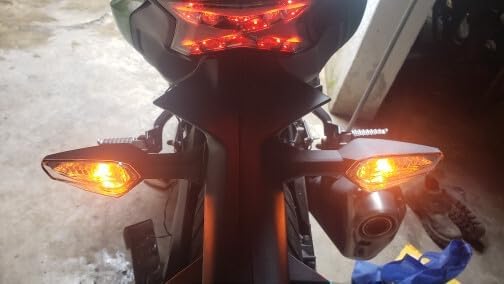 ya 11 9.14 zhengce Rear Turn Signal Light Indicator for Kawasaki Ninja 250 300 500 1000 400/R