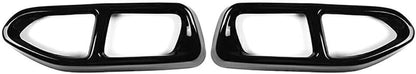 ya 4 8.14 for BMW 7 Series G11 G12 16-18 M Style Tail Muffler Exhaust Pipe Cover Trim