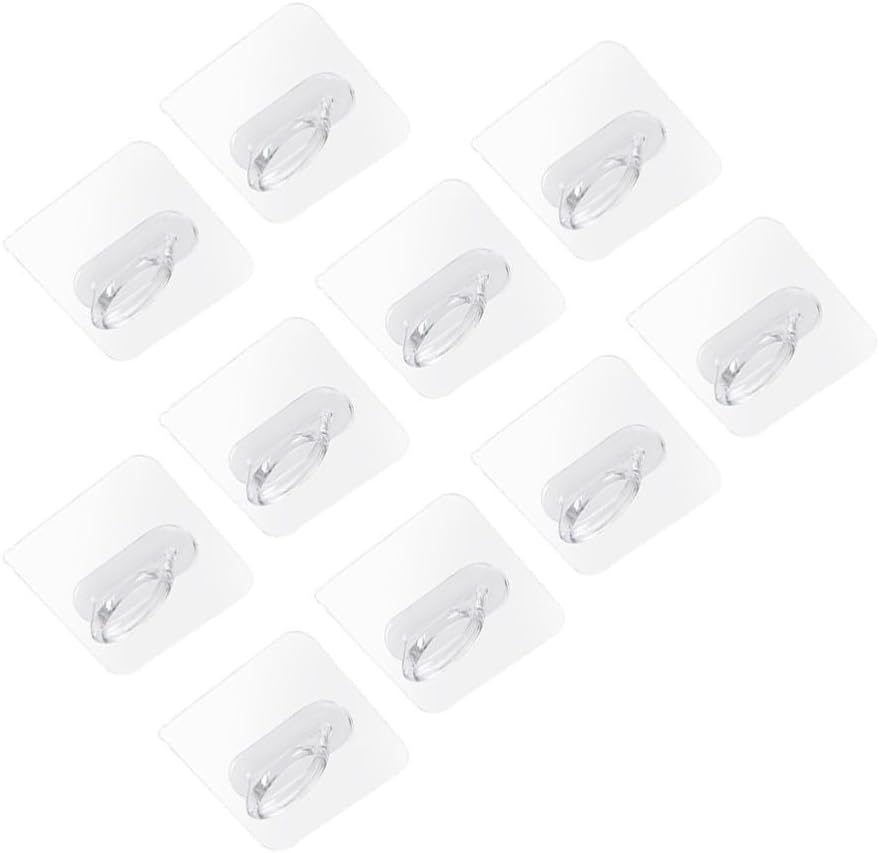 ya 26 10.21 baidi 10 Pcs Multifunctional Hook for Bathroom Hooks Towels Adhesive Stora Kitchen