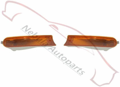 ya 4 8.24 baidi Replacement for Toyota RAV4 1995-1997 Front Bumper Fog Light Housing Left + Right 