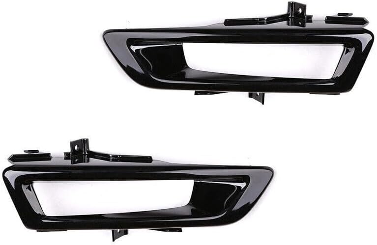 ya 4 8.24 baidi Front fog lamp black protective cover decoration suitable for Land Rover Discovery Sport 2015-18