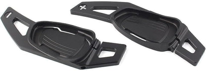 ya 4 8.8.2 2 x Steering Wheel Shift Paddle Shifter Trim Cover for Audi A5/S5/SA5 RS3 Black