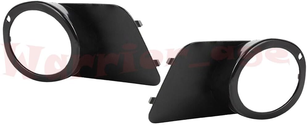 ya 9 10.24 Left + Right Side Front Fog Light Ring Cover Frame for BMW E39 M5 1999-2003