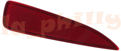 ya 27 10.13 baidi Rear Left Bumper Reflector Side Marker Light Fit For 2012 2013 2014 Yaris Red