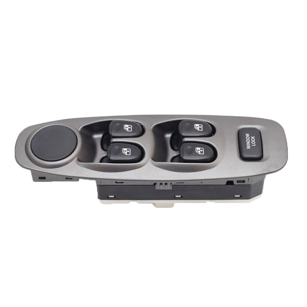 ya 4 8.8.2 Power Window Lifter Main Control Switch Suitable for Modern Accents 2000-2005 Gray