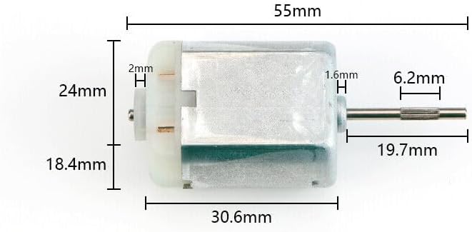 ya 5 8.24 baidi 2-Pack Central Door Lock Motor FC-280SC-20150 for Toyota RAV4 / for Toyota for Corolla 