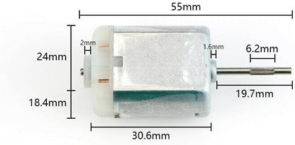 ya 5 8.24 baidi 2-Pack Central Door Lock Motor FC-280SC-20150 for Toyota RAV4 / for Toyota for Corolla 